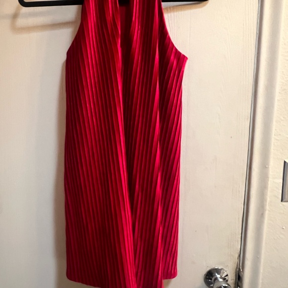 GB Girl’s Red Velvet Red Holiday Dress (Size L) - Picture 4 of 8